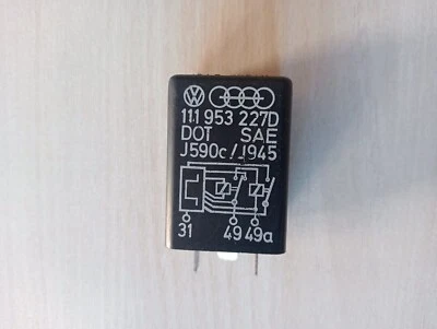 RELAY 111 953 227D PORSCHE 944 AUDI 100 200 C3 TYP 44 - Изображение 1 из 4