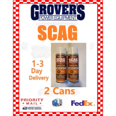 Scag Cat's Eye Gold Spray Paint - Part # 48521 - Scag Orange - Two Cans $56.95
