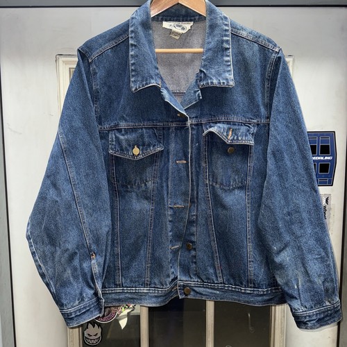 Giacca denim vintage anni '90 Coach quattro stagioni taglia S