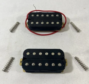 2008 Epiphone HOTHB8B Bridge & HB6N Neck Open-Coil Humbucker Pickups w/ HW - Picture 1 of 13