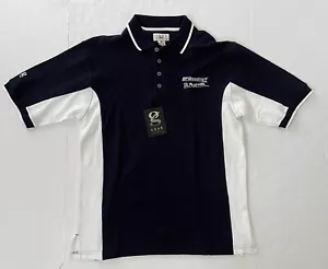 BF Goodrich T/A Pacesetter Logo Black Short Sleeve Polo Shirt Size Mens M NWT - Picture 1 of 10