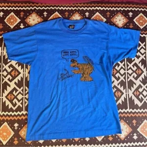 Camiseta grande de colección de 1980 ALF TV Show Here Kitty puntada única MEJOR Fruit Of The Loom - Imagen 1 de 5