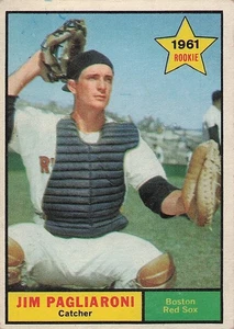 1961 Topps #519 Jim Pagliaroni, EX - Bild 1 von 2