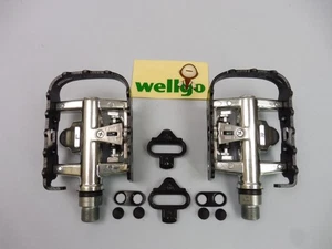 Pedales Wellgo WPD-95B Doble Función (Rosca 9/16" x 20 Tpi) - Bicicleta - Imagen 1 de 13
