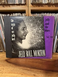 JELLY ROLL MORTON "The Saga Of Mr. Jelly Roll" VOL 8 - CIRCLE RECORDS 1947 NOS - Picture 1 of 14