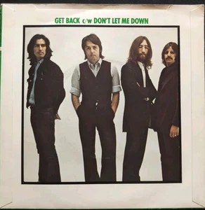 The Beatles 'Get Back/Don't Let Me Down' 7'' vinyl record 45RPM K397 - Picture 1 of 6