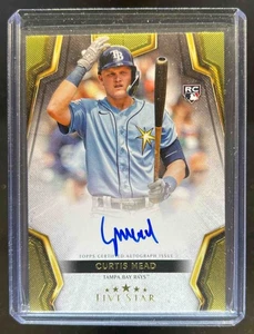 2024 Topps Five Star Curtis Mead Rookie Auto #FSA-CM Rays - Picture 1 of 2