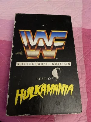 WWF Collectors Edition Best of Hulkamania (1992) VHS Hulk Hogan Andre Undertaker - Imagem 1 de 3