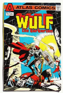 WULF THE BARBARIAN #1 Comic Book VG+ 4.5 Atlas/Seaboard Comics 1975 Actual Image - Picture 1 of 1