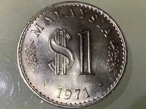 Malaysia 1 Ringgit 1971 Circulated - Picture 1 of 2