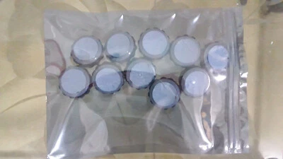 10PCs OEM Elevator PUSH BUTTON BR27C / A311 FAA25090 Blue Light DC 24-30V 4-wire - Image 1 of 4