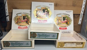 Antonio y Cleopatra Cigar Box Grenadiers - Some Wear – LOT of 3 - Picture 1 of 7