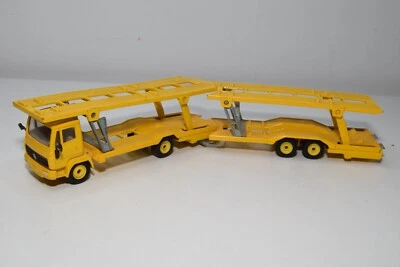 B67 1:55 SIKU 3419 MERCEDES-BENZ AUTO AUTO CAR TRANSPORTER GIALLO ECC. COND. - Immagine 1 di 4