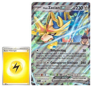 Pokemon XXL Jumbo Karte Hops Zacian ex SVP 193 Promo - Deutsch - Oversized Card - Bild 1 von 1
