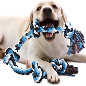 Dog Rope Toys Large XXL  Rope Toys for Large Dogs Teeth Cleaning Tug of War UK