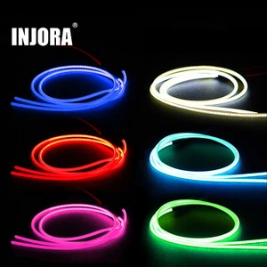 Tira de luces LED flexibles cortables INJORA para orugas TRX4M SCX24 1/24 1/18 RC - Imagen 1 de 67