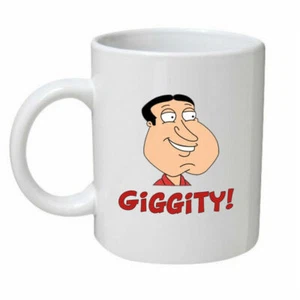 Giggity Mug - Family Guy Funny Rude Quagmire Joke Xmas Gift - Picture 1 of 3