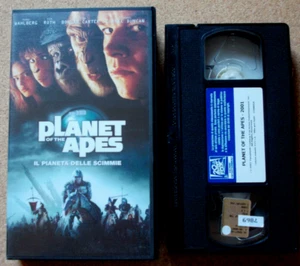 VHS Film Ita Fantascienza PLANET OF THE APES IL PIANETA DELLE SCIMMIE 2001. - Picture 1 of 4