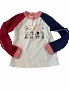 Hannah Andersson Rash Guard Langarm Größe 120 Kinder 6/7 EUC Snoopy Peanuts - Bild 1 von 3
