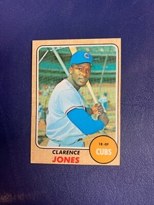 1968 Topps #506 Clarence Jones - Cubs  - Sharp High Number 