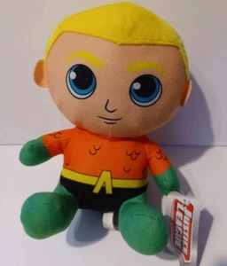 Justice League DC Comics 10” Big Head Aquaman 2019 Toy Factory Plush NWT - Picture 1 of 4