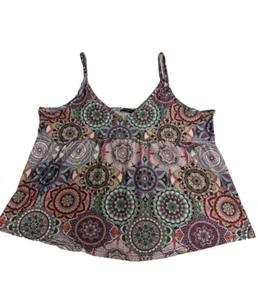 LoveU Dear Womens Sleeveless V Neck Multicolor Top Size 3XL - Picture 1 of 3