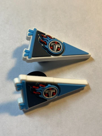 Tennessee Titans pennent shoe croc charm 2pk Cover