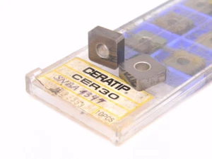 NEW SURPLUS 8PCS. CERATIP SNGA 434 GRADE: CER30 CERAMIC INSERTS - Picture 1 of 1