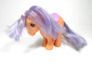 MLP VTG G1 GREEK EL GRECO MY LITTLE PONY MELENIA PEACHY 4.5'' FIGURE w/ SADDLE - Picture 1 of 14