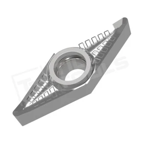 10 x piastre di taglio reversibili VCGT per metalli non ferrosi / alluminio, rame, ottone ecc. - Foto 1 di 11