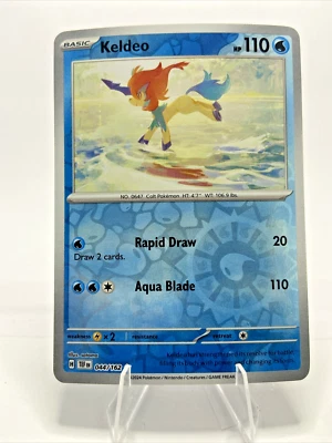 Keldeo 044/162 Sv05: Temporal Forces Reverse Holo - Image 1 of 2