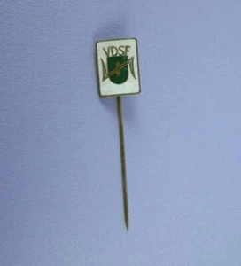 VDSF German Fishing Ass. Vintage Enamel Badge Verband Deutscher Sportfischer - Picture 1 of 1