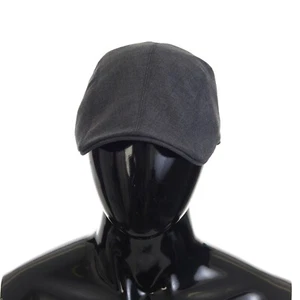 BRUNELLO CUCINELLI 630$ graue Schurwolle Fresco Flatcap - Bild 1 von 8