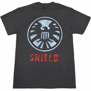 Avengers S.H.I.E.L.D Vintage T-Shirt - Picture 1 of 1