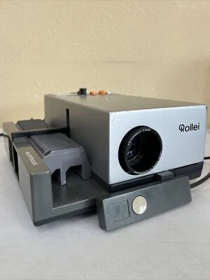 Rollei P350A Slide Projector With Remote and Slide Cartridge TESTED&WORKING - Image 1 of 4