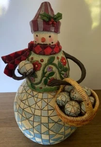 Jim Shore “Ready to Roll" Snowman ~ #4006030 - Picture 1 of 8