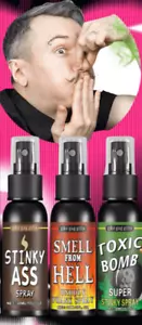 30ml Fart Spray Liquid Prank Stink Ass Gag Smell Bomb Joke Stinky Gas - Picture 1 of 5