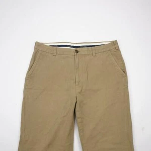 Pantalones chinos informales brooks brothers Clark frente plano topo para hombre 36x30 - Imagen 1 de 9