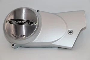 Honda XR75 Chain Cover K0-K2 1973-1975 Painted Honda Cloud Silver 11341-116-000 - Picture 1 of 6