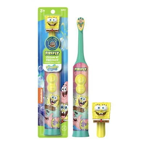 Firefly Clean N' Protect SpongeBob SquarePants Toothbrush with Fun 3D Antibac... - Picture 1 of 9
