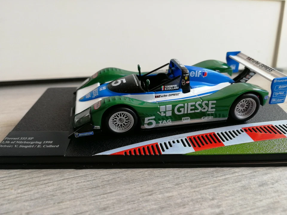 FERRARI F333 SP #5 Collard - Sospiri WINNER 2.5h Nurburgring 1998 1/43 - Immagine 1 di 1