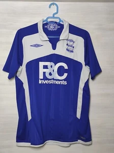 BIRMINGHAM CITY FC 2009-10 HOME SHIRT UMBRO JERSEY SOCCER SIZE M - Picture 1 of 13