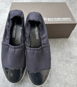 KENNEL & SCHMENGER Slipper blau / weiß 6 NEU - Bild 1 von 7
