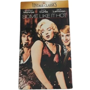 Some Like It Hot 1997 VHS Marilyn Monroe - Picture 1 of 3