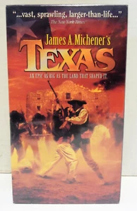 Texas (VHS, 1994, 2-Tape Set) NEW James A. Michener SEALED - Imagen 1 de 5