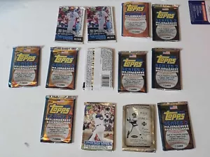 13 Empty packs of Topps and Upper Deck from the early 2000's - Picture 1 of 1