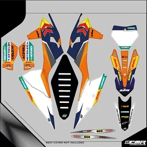 KIT Grafiche adesive Per KTM SXF EXC SX 2019 2020 2021 19 20 21 - Picture 1 of 1