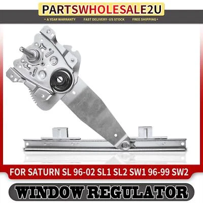 Rear RH Manual Window Regulator for Saturn SL SL1 SL2 96-02 SW1 96-99 SW2 96-01 - Image 1 of 4