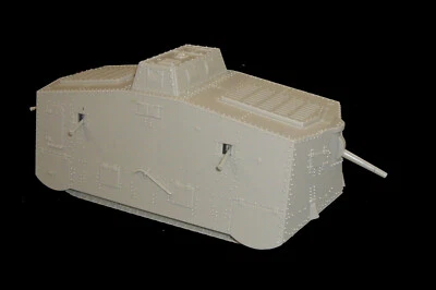 WESTON Toy Co Primera Guerra Mundial Alemán A7V Tanque dañado 1/35 plástico juguete soldados Marx juego Foto 1 de 3