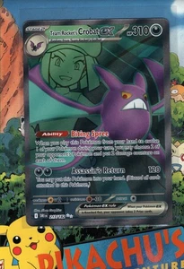 Pokémon TCG Team Rocket's Crobat ex 217/182 Sv10: Destined Rivals Holo NM/M - Picture 1 of 2